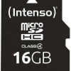 Intenso microSDHC 16GB Class 4 Default Speed με αντάπτορα