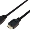 LogiLink Regular USB 3.0 to micro USB Cable Μαύρο 1m (CU0026)