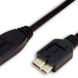 LogiLink Regular USB 3.0 to micro USB Cable Μαύρο 1m (CU0026)
