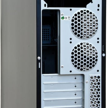 Chieftec LG-01B-OP Midi Tower Κουτί Υπολογιστή Μαύρο