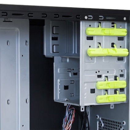 Chieftec LG-01B-OP Midi Tower Κουτί Υπολογιστή Μαύρο