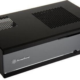Silverstone ML05B Home Theater Κουτί Υπολογιστή Μαύρο