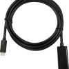 LogiLink HDMI 2.0 Cable HDMI male - USB-C male 3m Μαύρο