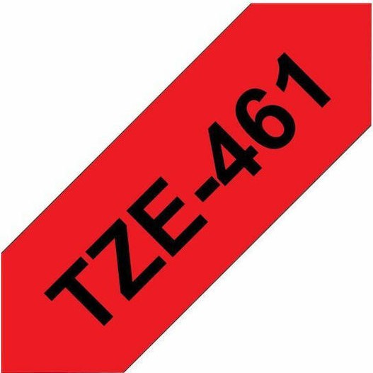 Brother P-touch Ταινία Ετικετογράφου σε Μαύρο Χρώμα