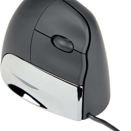 Evoluent VerticalMouse Ενσύρματο Εργονομικό Ποντίκι Γκρι