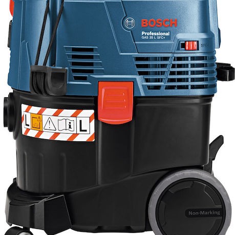 Bosch GAS SFC+ Professional Σκούπα Υγρών / Στερεών 1380W με Πλαστικό Κάδο 35lt