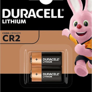 Duracell Μπαταρίες Λιθίου CR2 3V 2τμχ