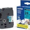 Brother Ταινία Ετικετογράφου 8m x 24mm σε Μπλε Χρώμα