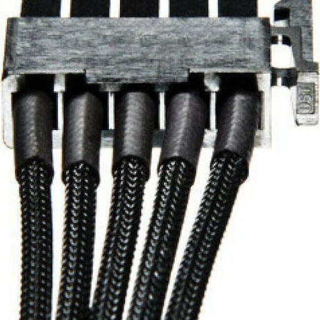 Be Quiet 15-Pin SATA III - 15-Pin SATA III Cable 30cm Μαύρο (BC020)