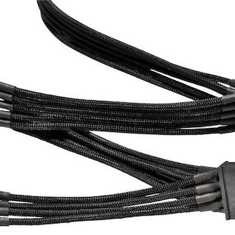 Be Quiet CS-6940 7-Pin SATA III - 4x 7-Pin SATA III Angle (90°) Cable 0.9m Μαύρο (BC027)