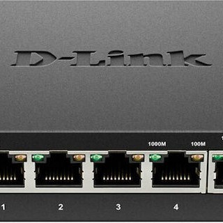 D-Link DGS-105 Unmanaged L2 Switch με 5 Θύρες Gigabit (1Gbps) Ethernet