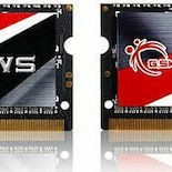 G.Skill Ripjaws DDR3 8GB RAM με 2x4GB Modules και Ταχύτητα 1600 για Laptop