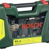 Bosch V-Line Σετ 91 Τρυπάνια Τιτανίου με Κυλινδρικό Στέλεχος για Μέταλλο και Ξύλο