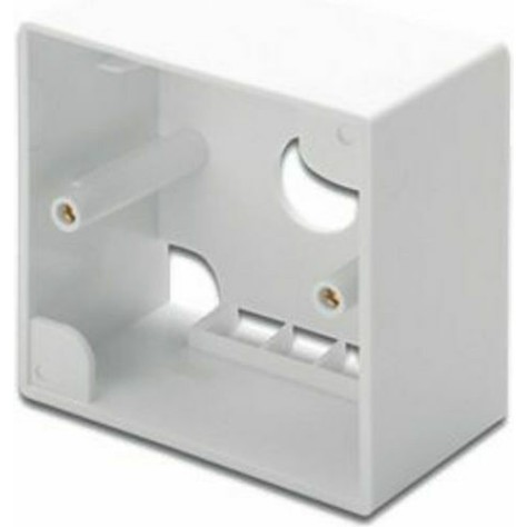 Digitus Κουτί Διακόπτη Πρίζας 80x80x40mm σε Λευκό Χρώμα DN-93803