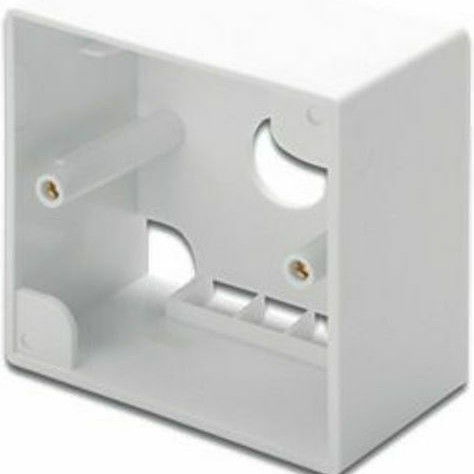 Digitus Κουτί Διακόπτη Πρίζας 80x80x40mm σε Λευκό Χρώμα DN-93803