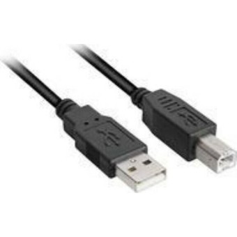 Sharkoon USB 2.0 Cable USB-A male - USB-B male 0.5m