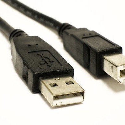 Sharkoon USB 2.0 Cable USB-A male - USB-B male Μαύρο 1m