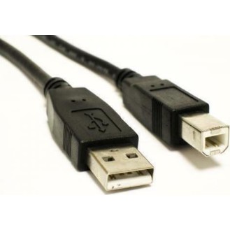 Sharkoon USB 2.0 Cable USB-A male - USB-B male Μαύρο 5m