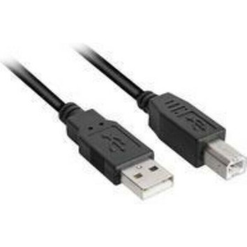 Sharkoon USB 2.0 Cable USB-A male - USB-B male Μαύρο 5m