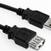 Sharkoon USB 2.0 Cable USB-A male - USB-A female Μαύρο 0,5m