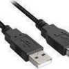 Sharkoon USB 2.0 Cable USB-A male - USB-A female 1m