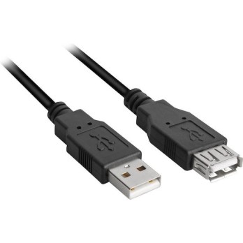 Sharkoon USB 2.0 Cable USB-A male - USB-A female 1m
