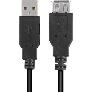 Sharkoon USB 2.0 Cable USB-A male - USB-A female 2m