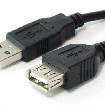 Sharkoon USB 2.0 Cable USB-A male - USB-A female 3m