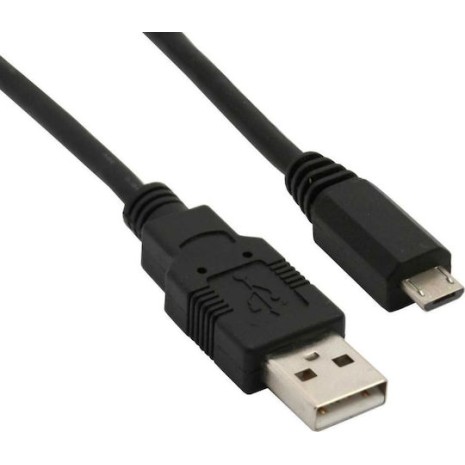 Sharkoon Regular USB 2.0 to micro USB Cable Μαύρο 0.5m