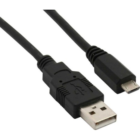 Sharkoon Regular USB 2.0 to micro USB Cable Μαύρο 2m