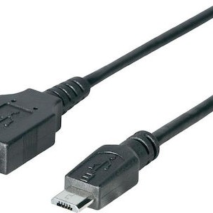 Sharkoon Regular USB 2.0 to micro USB Cable Μαύρο 3m