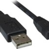 Sharkoon USB 2.0 Cable USB-A male - mini USB-B male Μαύρο 3m