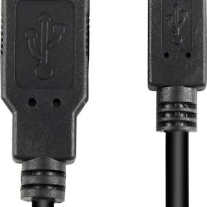 Sharkoon USB 2.0 Cable USB-A male - mini USB-B male Μαύρο 3m