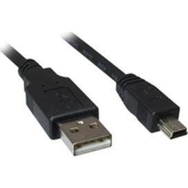 Sharkoon USB 2.0 Cable USB-A male - mini USB-B male Μαύρο 0.5m