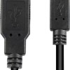 Sharkoon USB 2.0 Cable USB-A male - mini USB-B male Μαύρο 0.5m