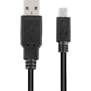 Sharkoon USB 2.0 Cable USB-A male - mini USB-B male Μαύρο 0.5m