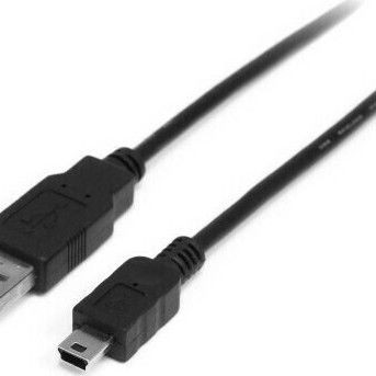Sharkoon USB 2.0 Cable USB-A male - mini USB-B male Μαύρο 2m
