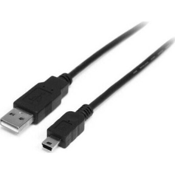 Sharkoon USB 2.0 Cable USB-A male - mini USB-B male Μαύρο 2m