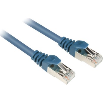 Sharkoon S/FTP Cat.6 Καλώδιο Δικτύου Ethernet 2m Μπλε