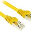 Sharkoon S/FTP Cat.6 Καλώδιο Δικτύου Ethernet 3m Κίτρινο