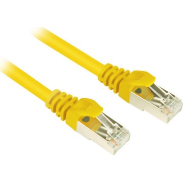 Sharkoon S/FTP Cat.6 Cable 5m Κίτρινο