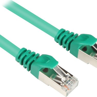 Sharkoon S/FTP Cat.6 Cable 5m Πράσινο