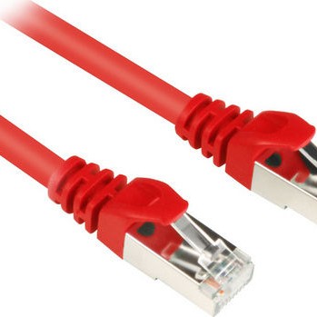 Sharkoon S/FTP Cat.6 Cable 5m Κόκκινο