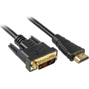 Sharkoon Cable DVI-D male - HDMI male 2m (Dual Link)