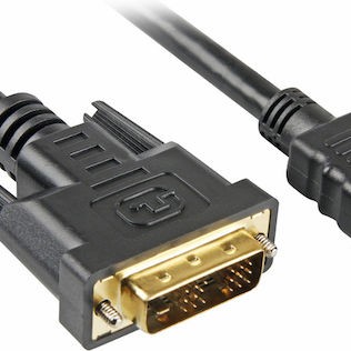 Sharkoon Cable DVI-D male - HDMI male 3m