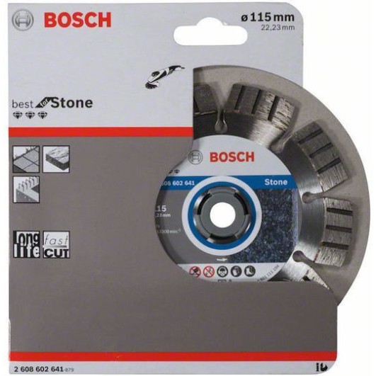 Bosch Δίσκος Κοπής Δομικών Υλικών 115mm