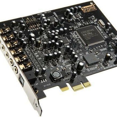 Creative Sound Blaster Audigy RX ​Εσωτερική PCI Express Κάρτα Ήχου 7.1