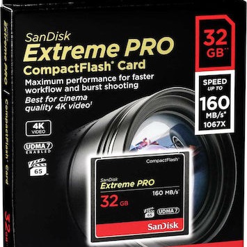 Sandisk Extreme Pro CompactFlash 32GB