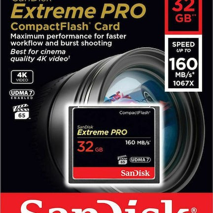 Sandisk Extreme Pro CompactFlash 32GB