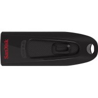 Sandisk Ultra 64GB USB 3.0 Stick Μαύρο